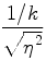 1/(sqrt(eta^2))